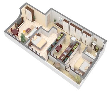 apartament nou 3 camere de vanzare nicolina - c.u.g. Iasi
