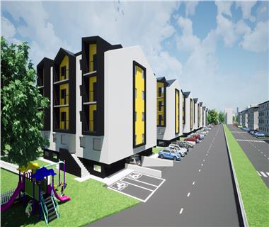 apartament nou 1 camere de vanzare c.u.g - valea adanca Iasi