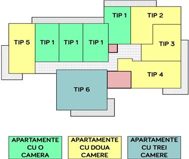 Apartament Nou 2 camere  de vanzare  Copou