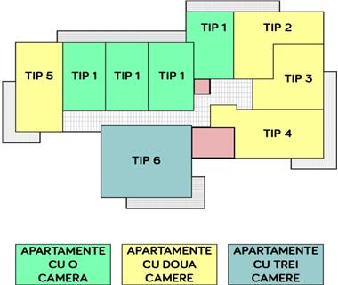 Apartament Nou 2 camere  de vanzare  Copou