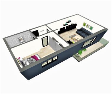 Apartament Nou 2 camere  de vanzare  Bucium