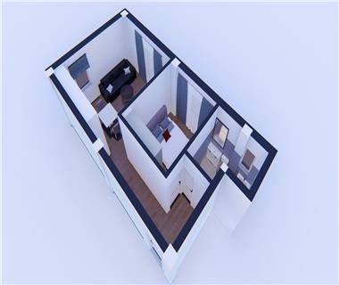 Apartament Nou 2 camere  de vanzare  Horpaz