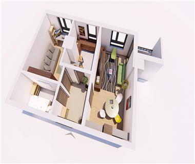 Apartament Nou 2 camere  de vanzare  Nicolina