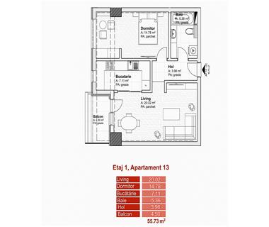 apartament nou 2 camere de vanzare tatarasi - metalurgie Iasi