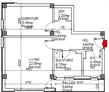 Apartament Nou 2 camere  de vanzare  Tatarasi