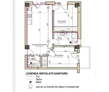 Apartament Nou 3 camere  de vanzare  Pacurari