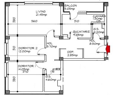 Apartament Nou 3 camere  de vanzare  Tatarasi