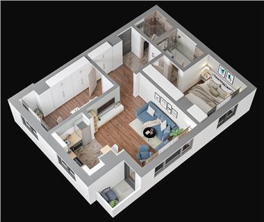 Apartament Nou 3 camere  de vanzare  Tatarasi