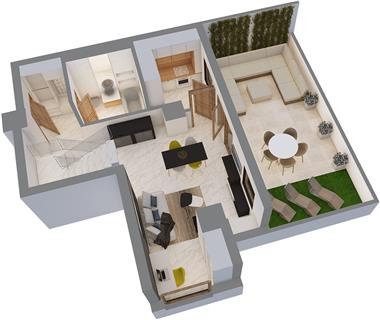 Apartament Nou 4 camere  de vanzare  Centru